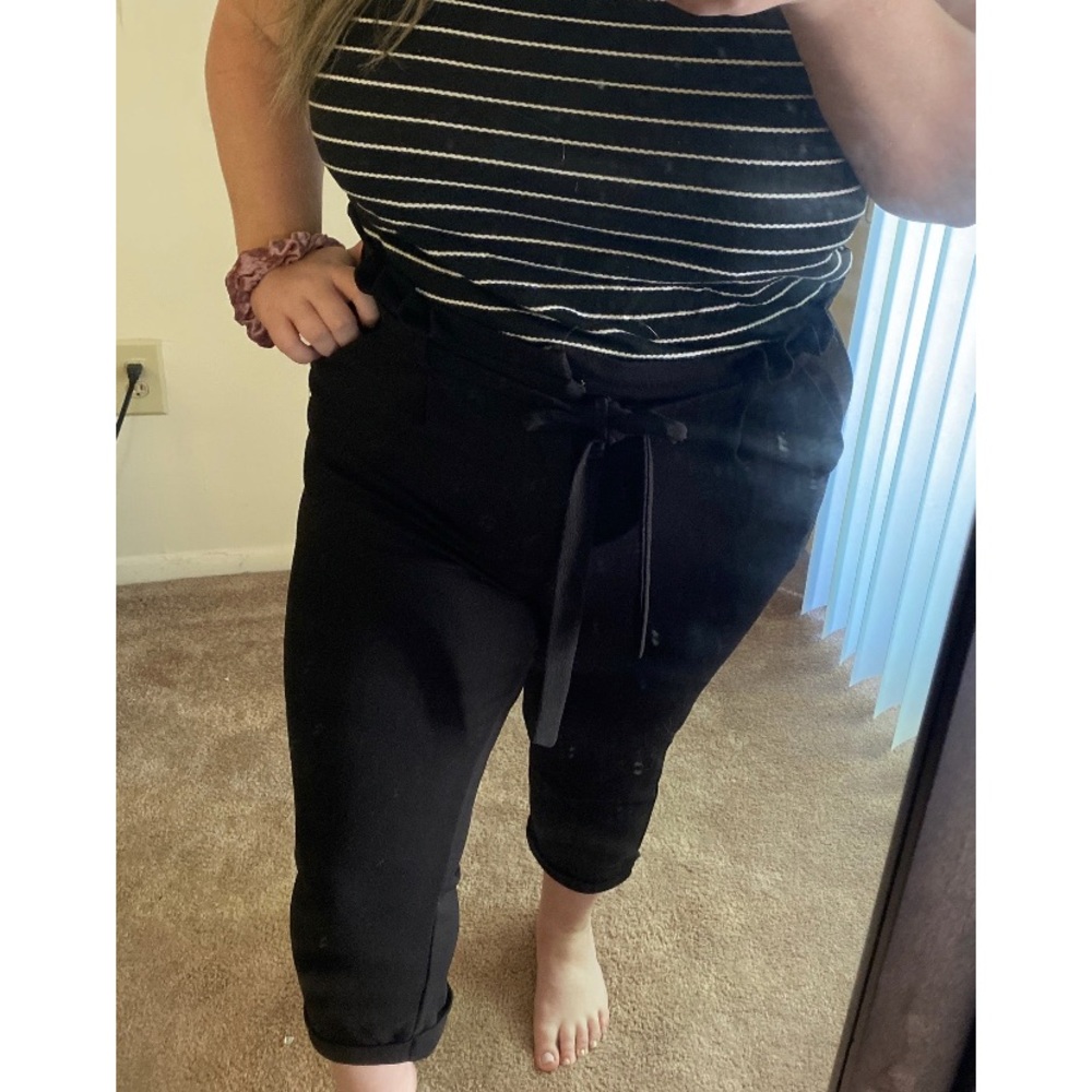 Paper bag pants